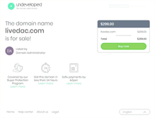 Tablet Screenshot of livedac.com